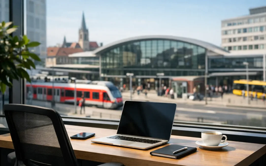 Arbeitsplatz nahe Hauptbahnhof Münster buchen