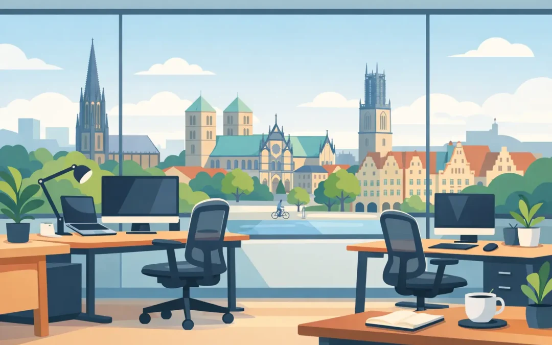 Ergonomischen Arbeitsplatz tagesweise mieten