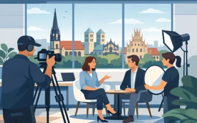 Fotoshooting in einer Büro-Location planen