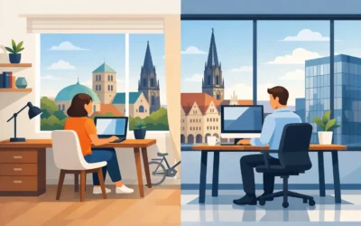 Homeoffice oder externer Arbeitsplatz: Was passt?