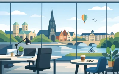 Kann man ein Büro tageweise mieten? Ja, in Münster