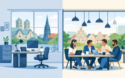 Kleines Büro oder Coworking – was passt besser?