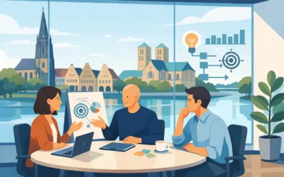 Strategie-Tagung im kleinen Team mit Fokus